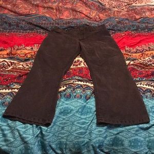 Lee Riders no gap waist black jeans 18w petite